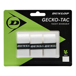 Surgrips Dunlop D TAC GECKO-TAC OVERGRIP WHITE 3PCS